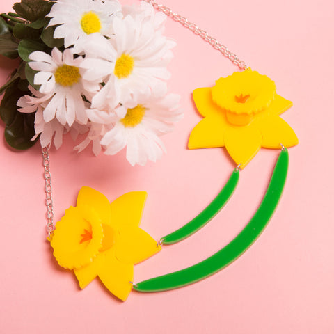 Daffodils Necklace