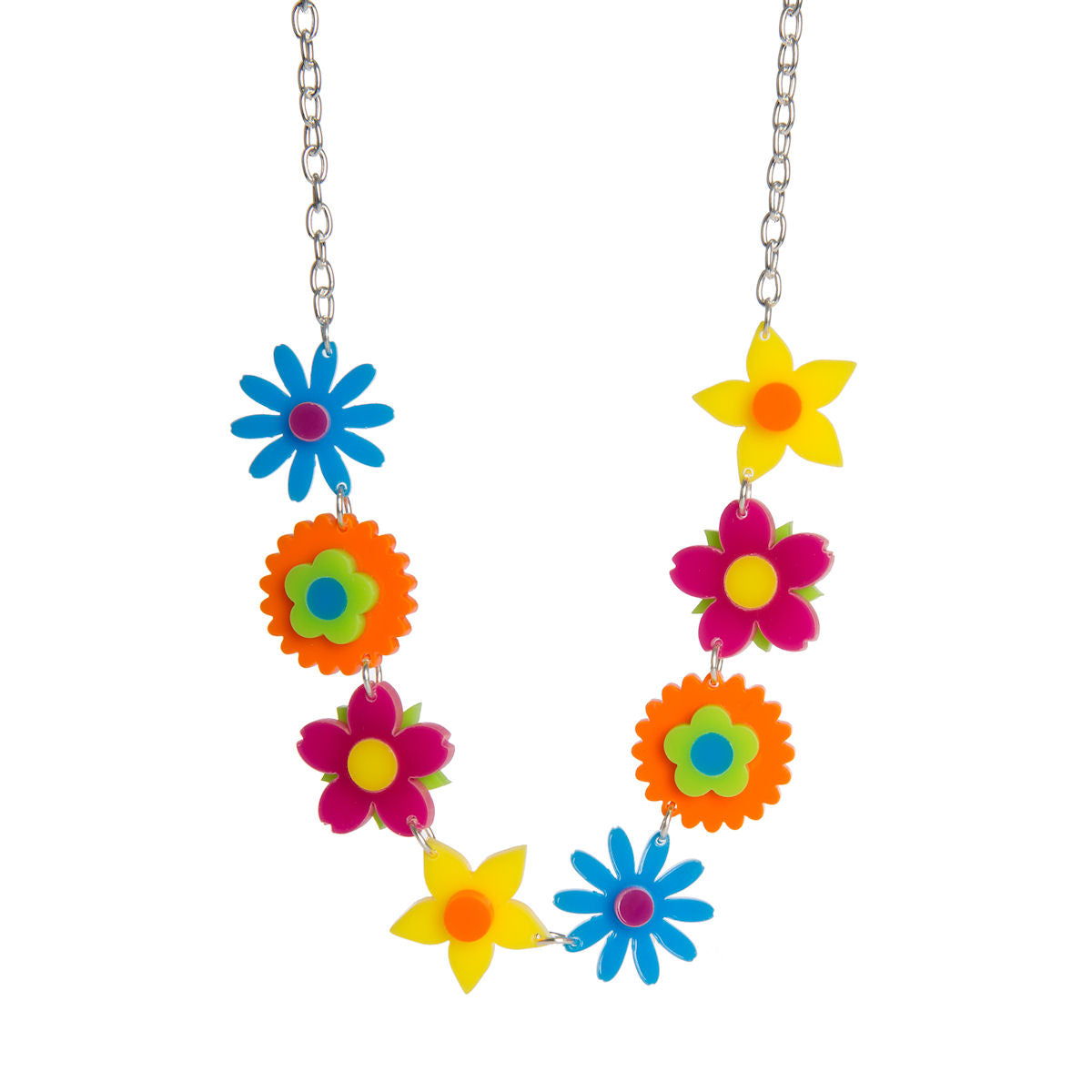 Sugar & Vice Spring Flowers Necklace
