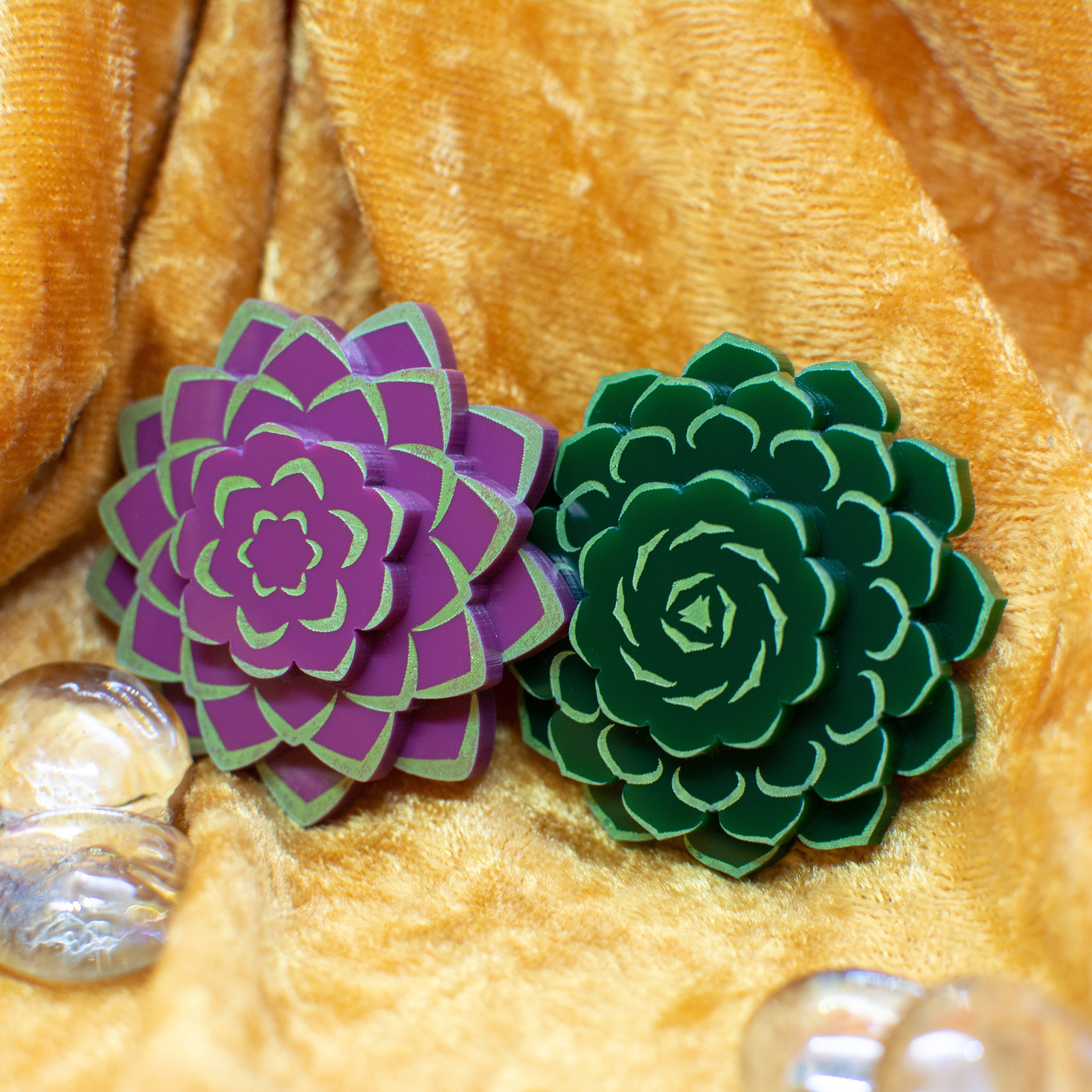 succulent brooch Succulent Brooch – Sugar & Vice